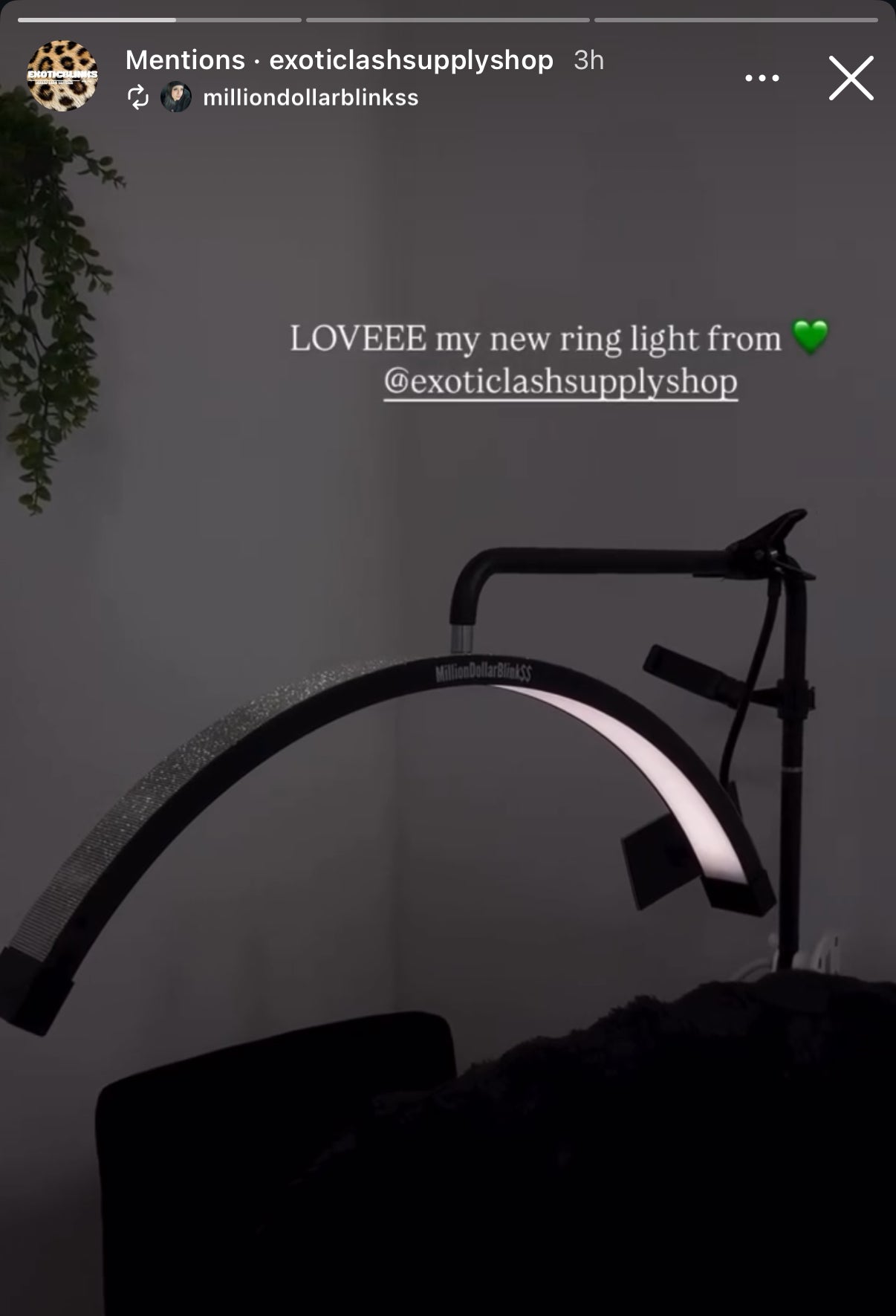 DIAMOND CURVED HALF MOONLIGHT