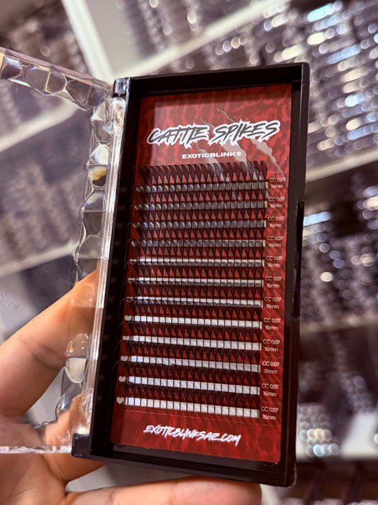 CC Cattie spikes thin SINGLES