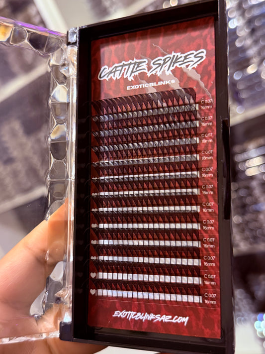 C Cattie spikes thin SINGLES