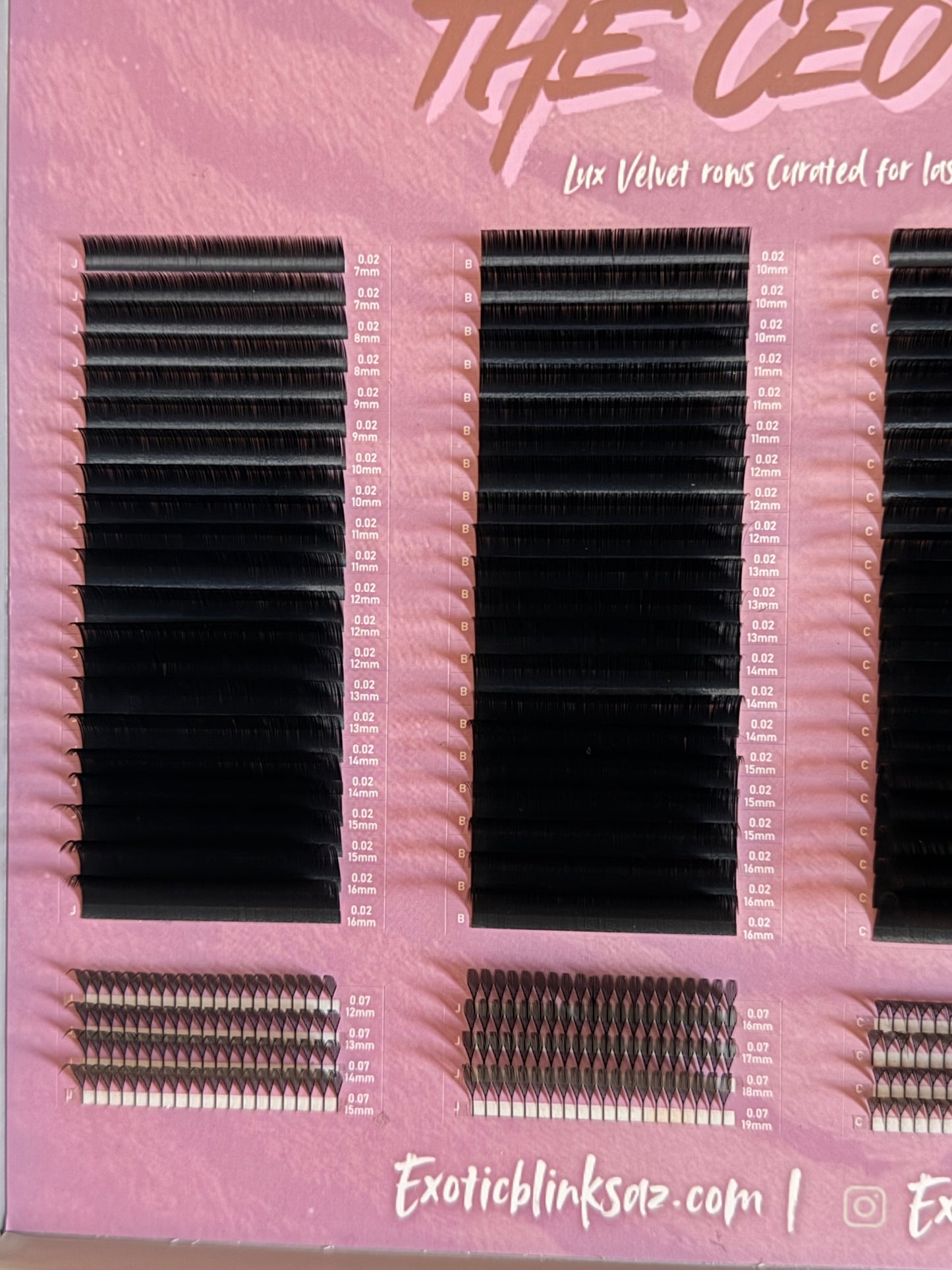CEO FAVS XL 100 ROW TRAY