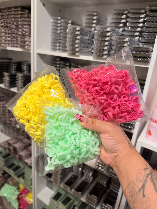 100 pack Glue Ring